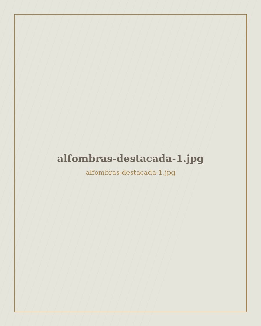 Alfombra persa anudada a mano