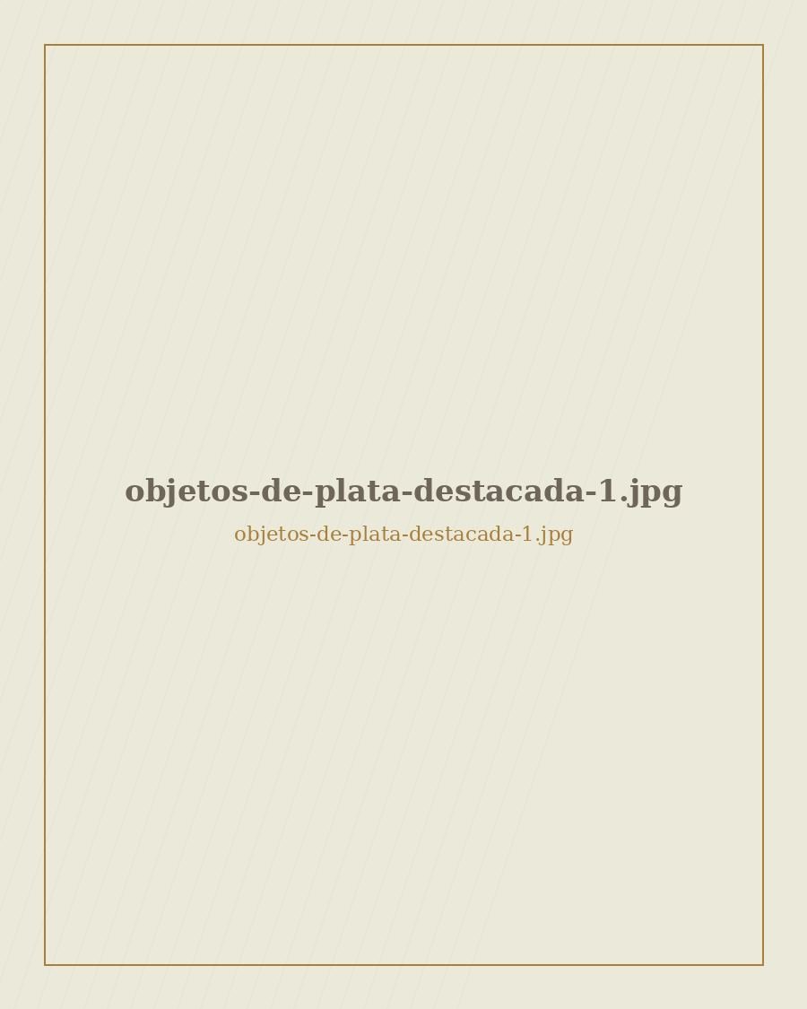 Juego de té en plata